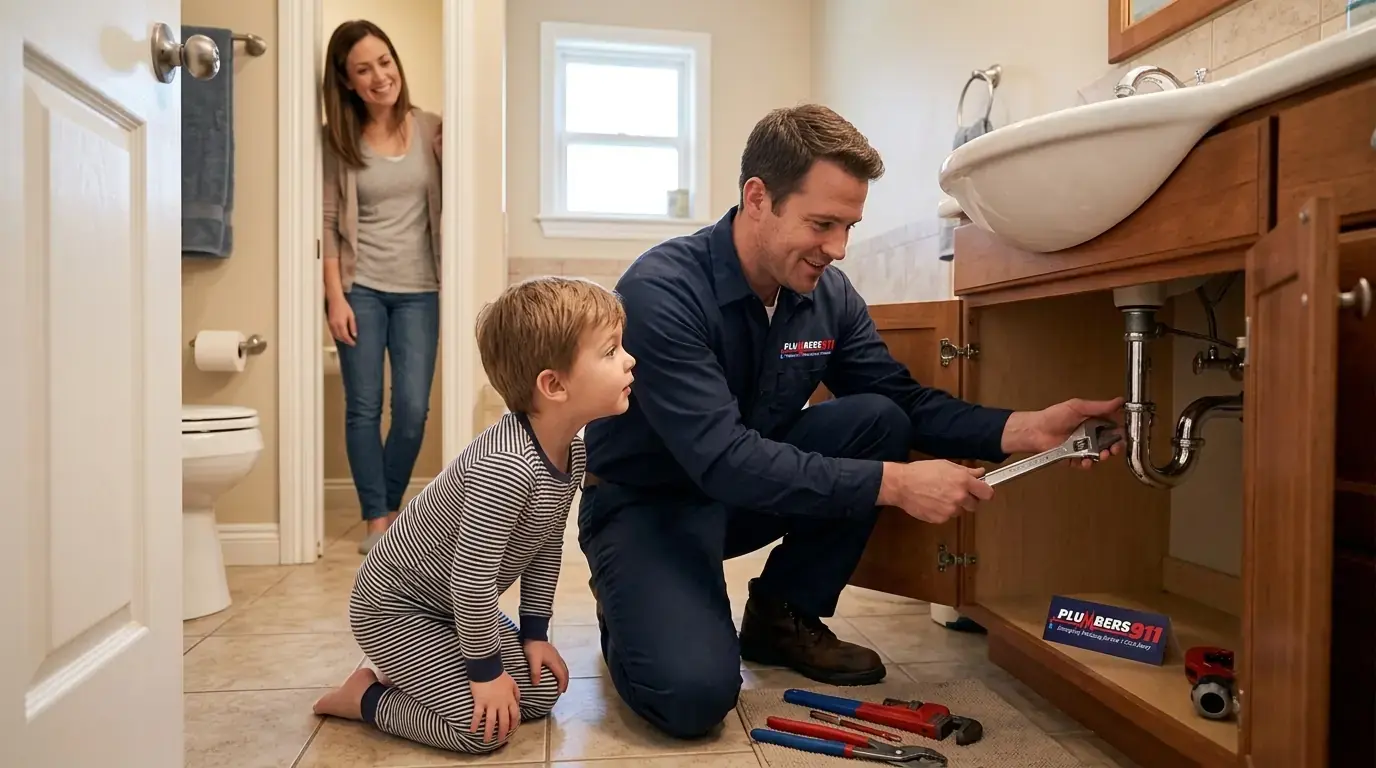 Licensed plumber at work in Grand Ridge, IL